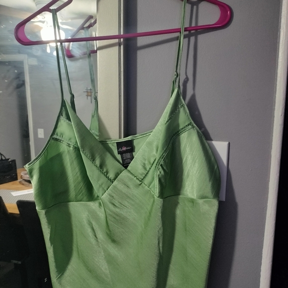 Women's Lingerie/Sleepwear Sz 16/18 Lime Green - Picture 3 of 5